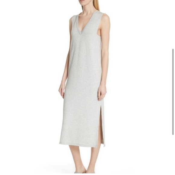 Rag and Bone Phoenix Vee Midi Dress - Picture 2 of 9